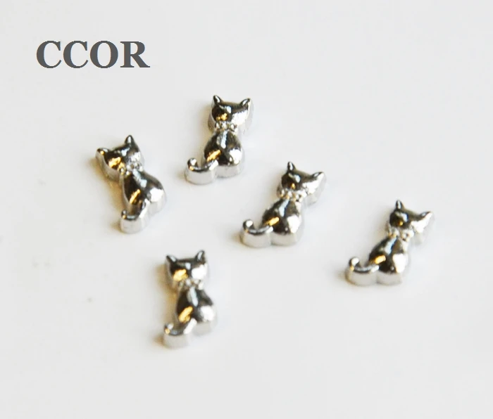 10 шт. красивые Симпатичные Подвески с котом подходят для медальонов