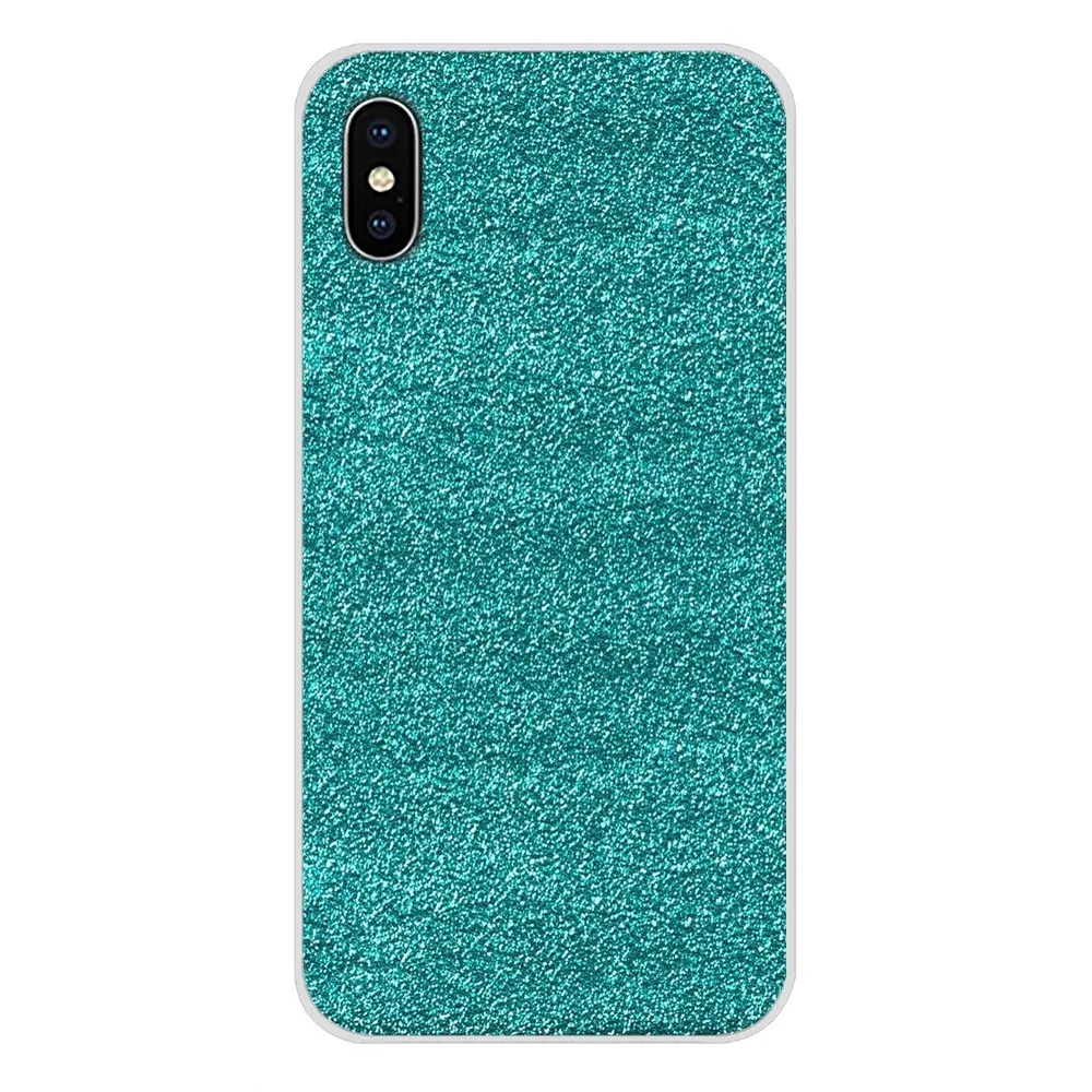 Изумительные Синие Блестящие чехлы для телефонов Samsung Galaxy S4 S5 MINI S6 S7 edge S8 S9 S10 Plus Note