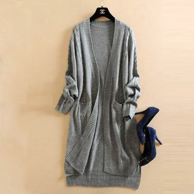 Оригинальный высококачественный кашемировый свитер на заказ кардиган пальто