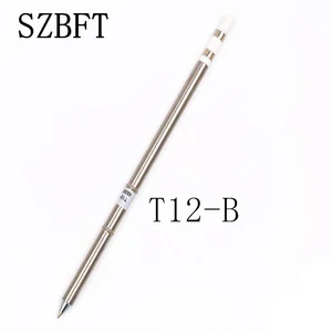 SZBFT 1 шт. для паяльной станции Hakko t12 T12-B Электрические паяльники ПАЯЛЬНЫЕ НАКОНЕЧНИКИ для FX-950FX-951
