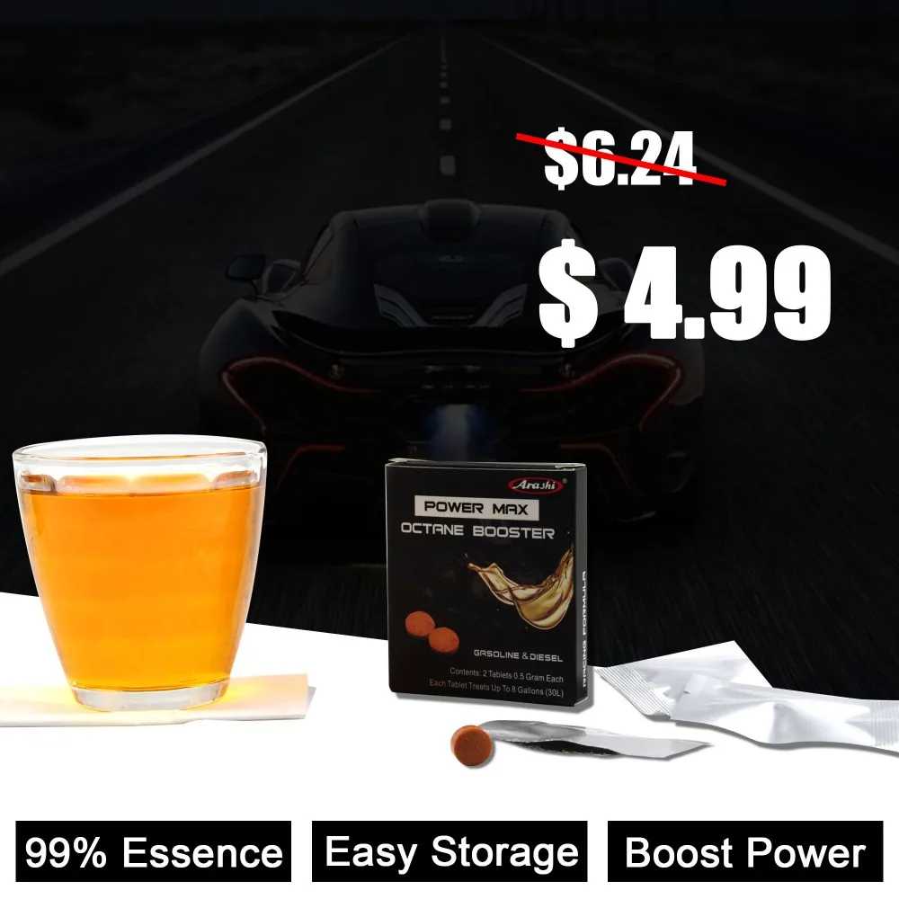 Arashi октановый бустер водосберегающая добавка для мотоцикла масло автомобилей