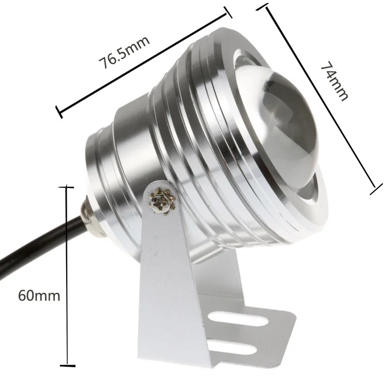 Ip68 10 Вт RGB LED плавательный бассейн свет подводный водонепроницаемый IP65 Пейзаж