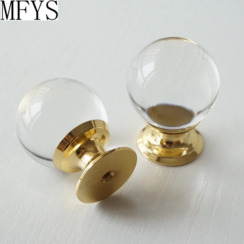 Стеклянная Ручка для комода ручки выдвижных ящиков ручка кухонного шкафа из