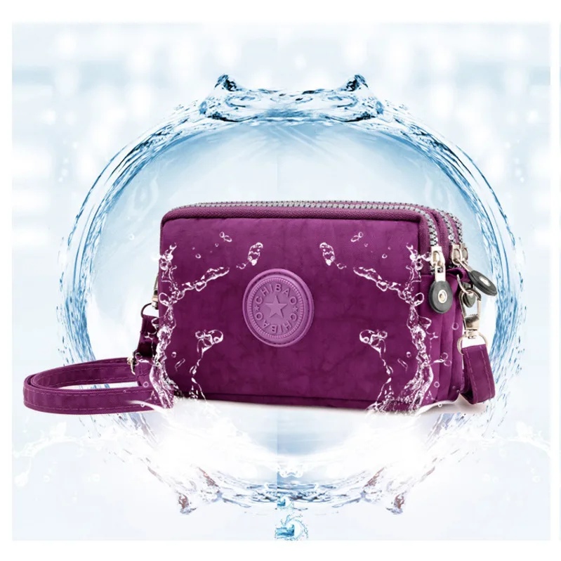 Трехслойная холщовая сумка женская через плечо на молнии сумки женские с