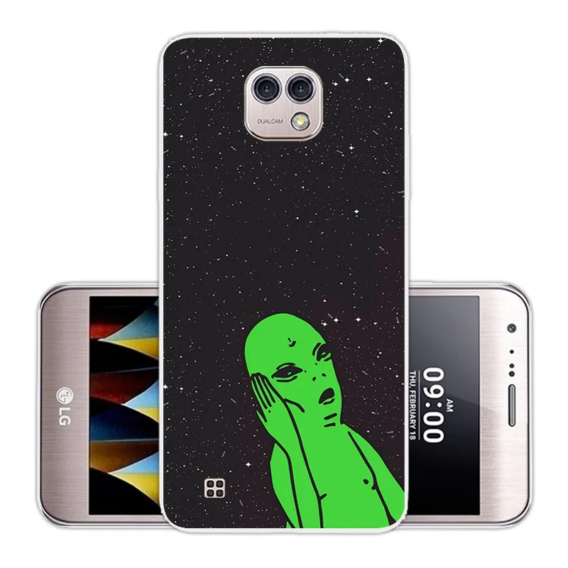 Чехлы для LG X Cam K580 K580Y Xcam K580DS 5 2 дюйма мягкий силиконовый прозрачный ТПУ Синий