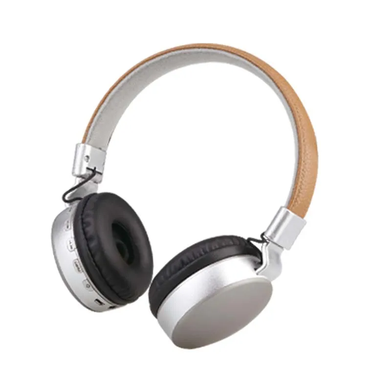 SMILYOU Премиум Bluetooth наушники беспроводные на ухо наушники бас стерео Спортивная гарнитура с микрофоном для xiaomi samsung PC - Цвет: silver