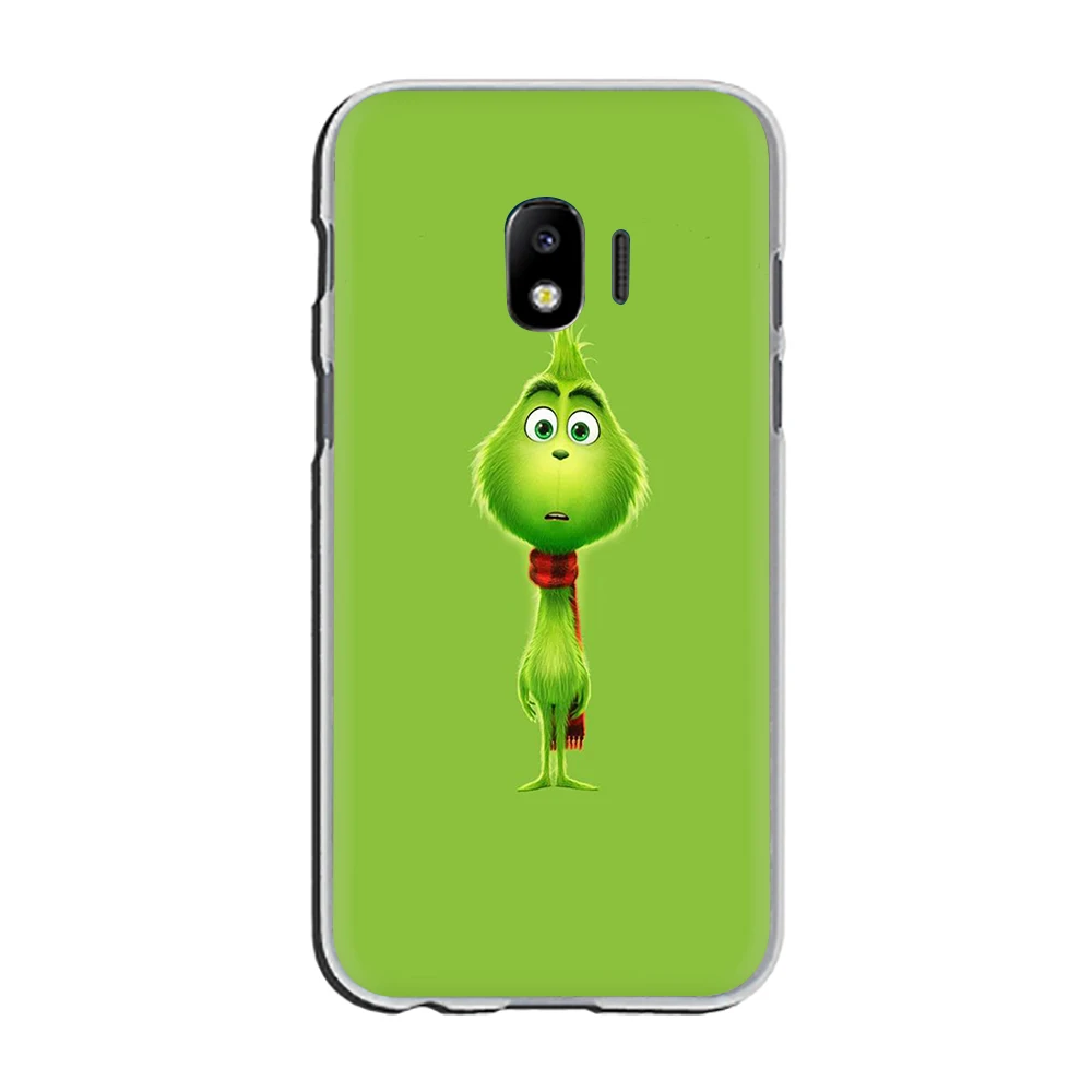 Зеленый жесткий чехол для телефона для samsung Galaxy J1 J2 J3 J4 J5 J6 Plus Prime J7 DUO J8 - Цвет: H8