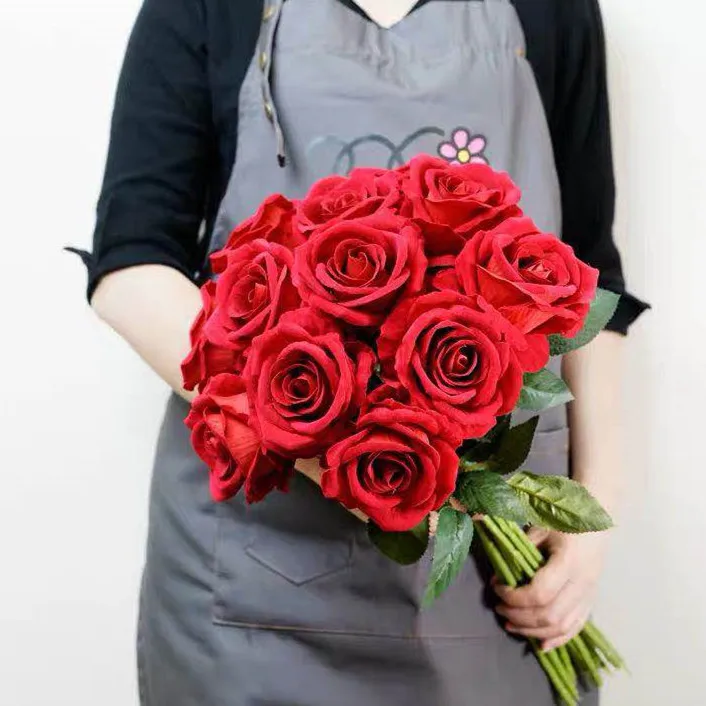 Искусственные цветы для украшения дома и сада 2 ветки 51 см|Искусственные сухие