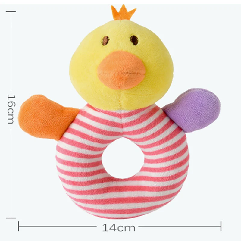 Детские игрушки-погремушки плюшевые игрушки для детей от 0 до 12 месяцев Обучающие