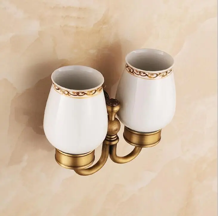 Роскошная мебель для ванной комнаты в европейском стиле золотой медный