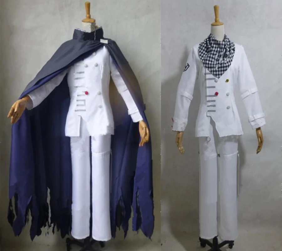 Полный комплект новый костюм для косплея Danganronpa V3 Ouma Kokichi униформа на Хэллоуин