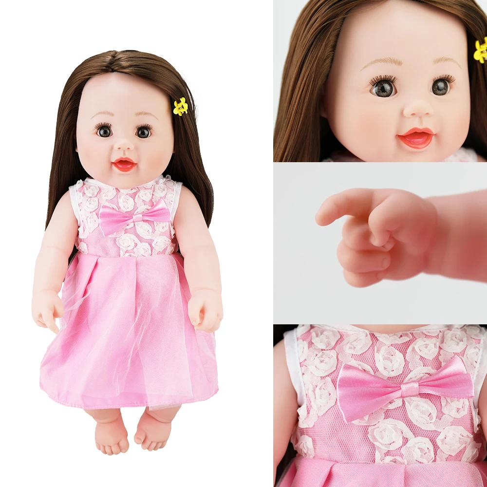 48 см детская кукла bebek игрушки для детей Reborn baby куклы реалистичные детские эльф