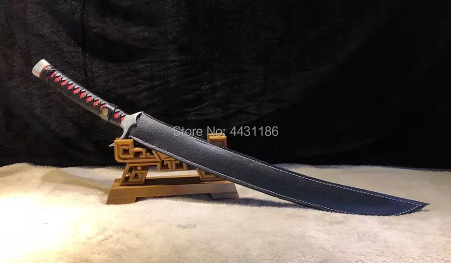 Крепкий весенний стальной ручной работы очень острый бамбуковый меч японского