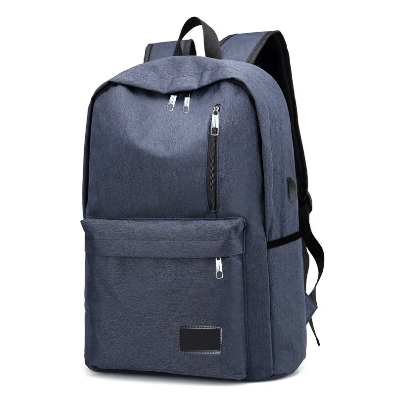 Мужской холщовый рюкзак для ноутбука 15 дюймов с USB-зарядкой | Багаж и сумки