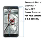 Закаленное стеклопрозрачный ПЭТматовый ПЭТ-Передняя Защитная пленка для экрана Защитная пленка для Asus Zenfone 3 ZE552KL Z012D 5,5