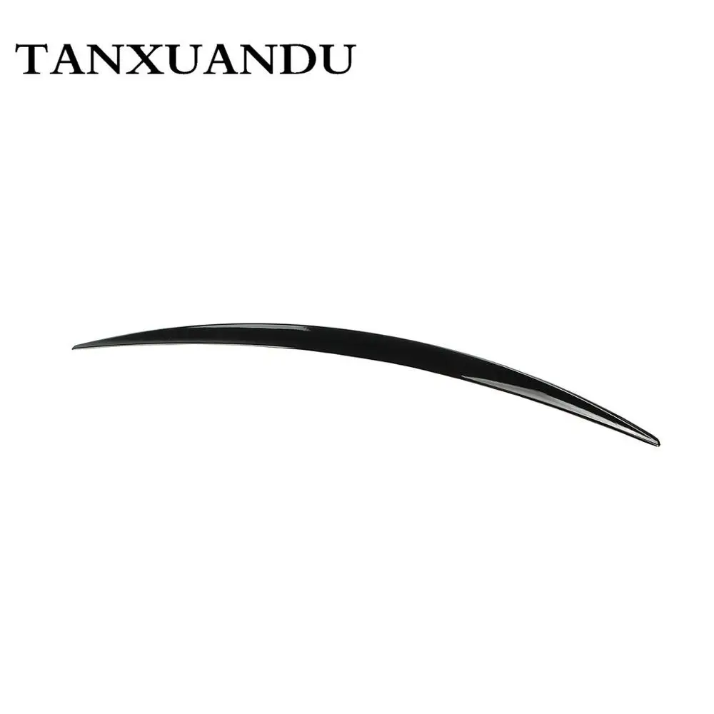 Окрашенный черный Задний заводской спойлер крыло багажника W/габаритный фонарь