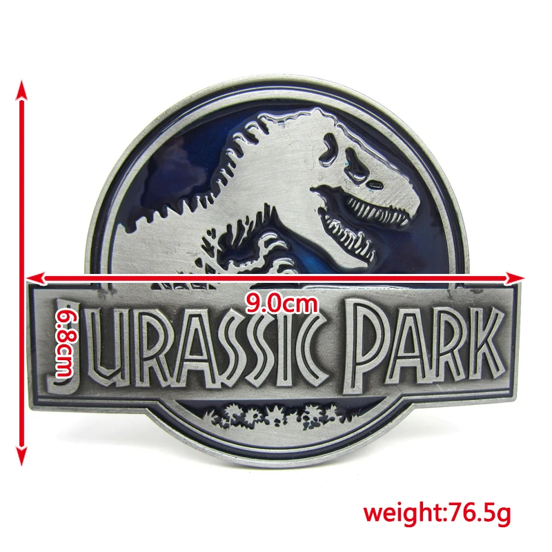 

Tyrannosaurus Rex Jurassic Park Dinosaur Animal Belt Buckle