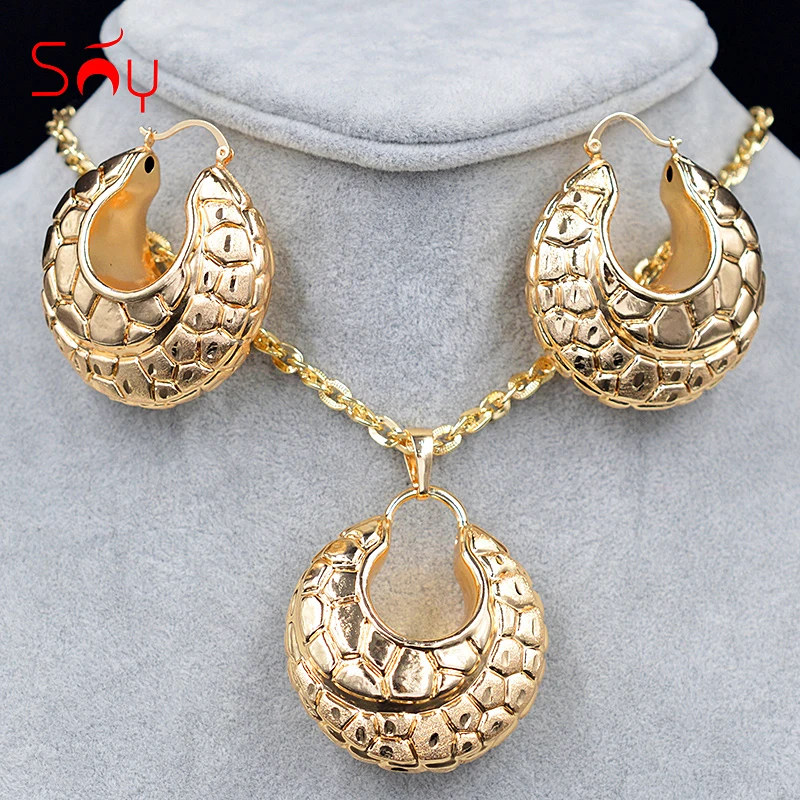 Ювелирные изделия Sunny Jewelry Классические Круглые наборы для женщин кольцо серьги