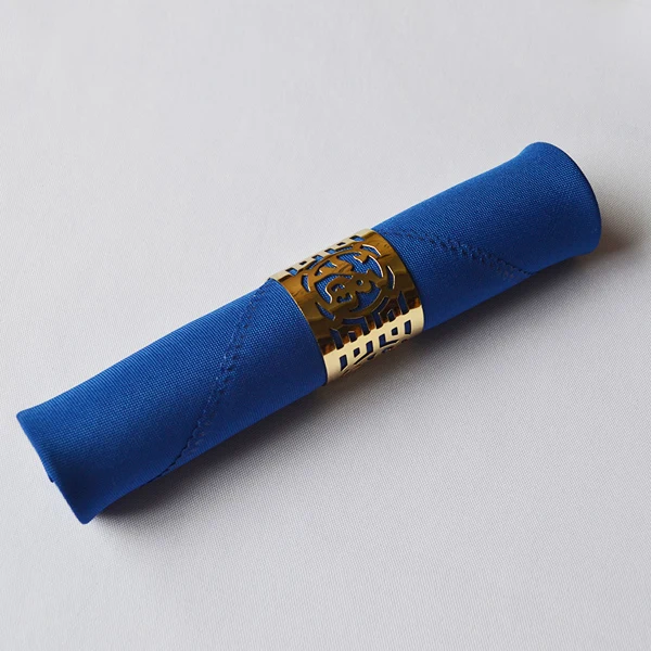 Royal Blue YRYIE полиэстер ткань белый стол столовые салфетки для свадебных вечеринок ресторан кухня 10 шт./лот 48 см квадратный - Цвет: Royal Blue
