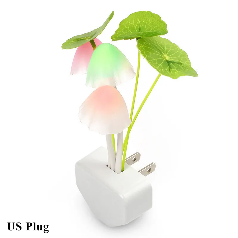 Бесплатная доставка 1 штука светорегулирующего датчика включения настенных ночных светильников Грибная лампа светодиодных лампочек сменных для детских игрушек освещения.