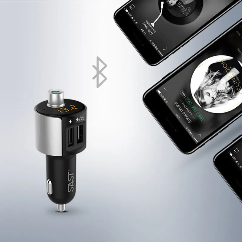 Новый Беспроводной Bluethooth автомобильный bluetooth комплект FM передатчик модулятор