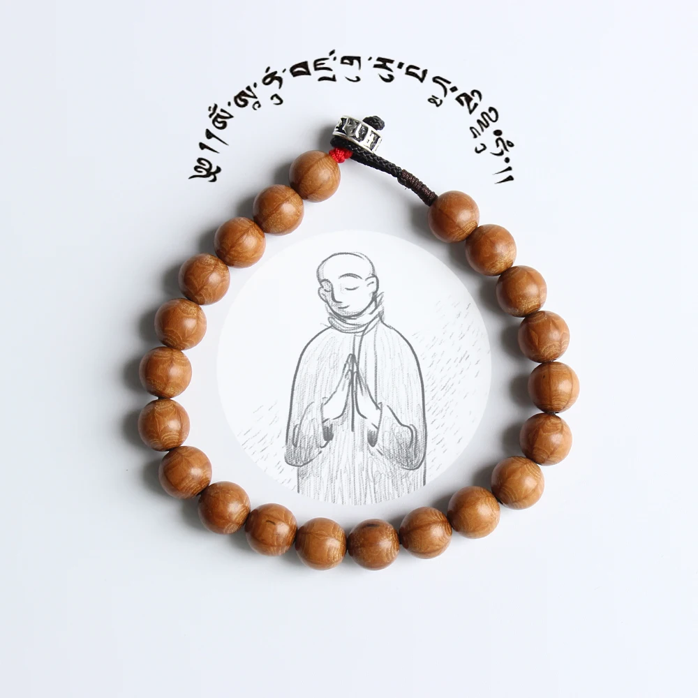 Тибетский буддийский Плетеный вручную счастливый узелк Ом Мани Падме Хум