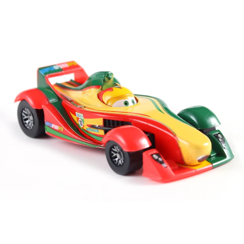 Cars 3 Disney Pixar 2 No.10 Rip Clutchgoneski металлическая литая игрушка автомобиль 1:55 Lightning McQueen