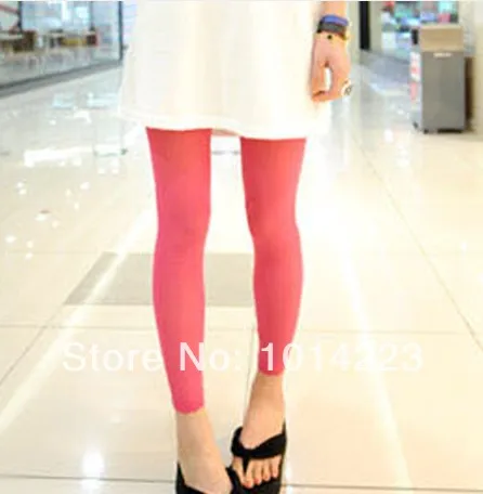 2014 new summer women's Leggings Maternity Pants candy color thin gauze leggings pants feet |