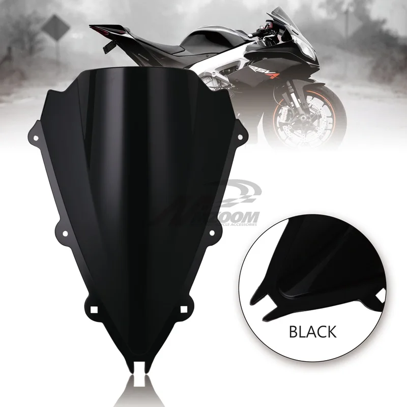 Мотоциклетное ветровое стекло обтекатели ABS ветрового стекла для Aprilia RSV4 R RSV4R RS4 125 50 2009 2010 2011 2012 2013