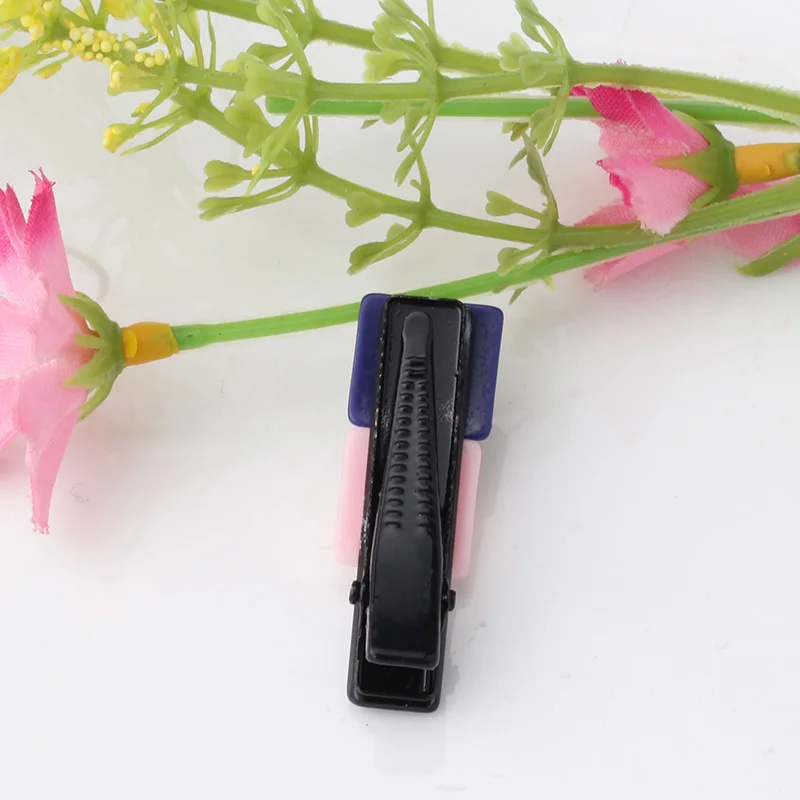 Q Wholesale Children Acrylic Dot Headwear Cute Pea Hair Clips Kids Candy Color Accessories For Girls Barrettes Square Hairpins | Детская