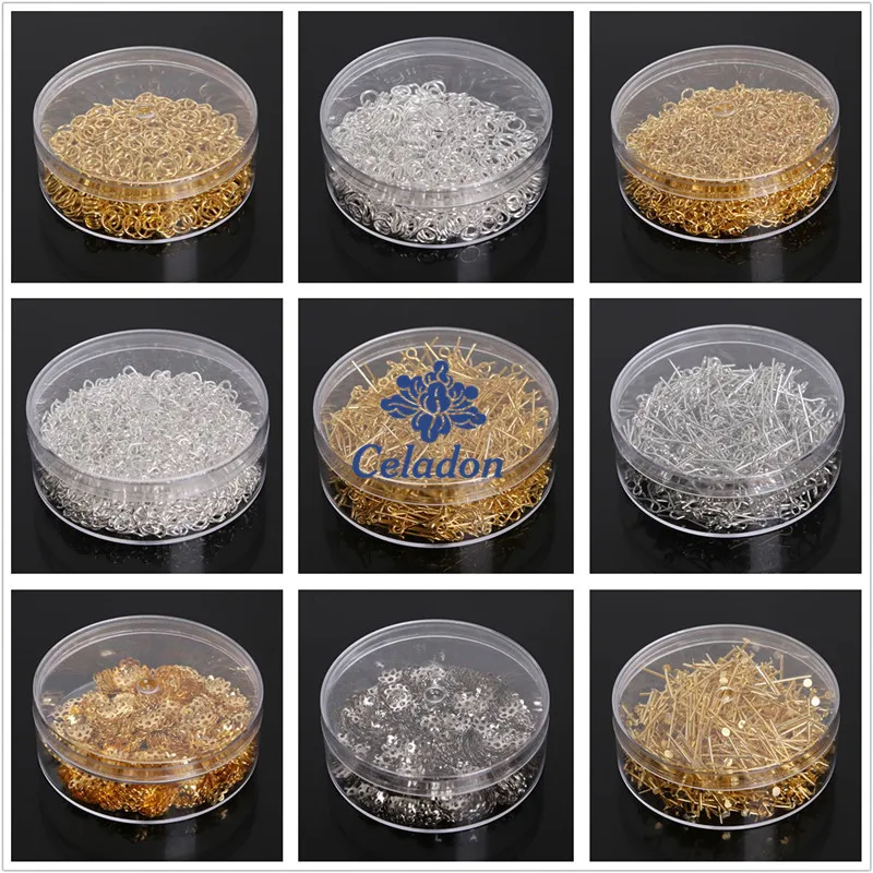 Оптовые поставки 100 500 шт 6 5*2 3 см коробка Rhodium Color Chain Pins иголки прокладки крючки для