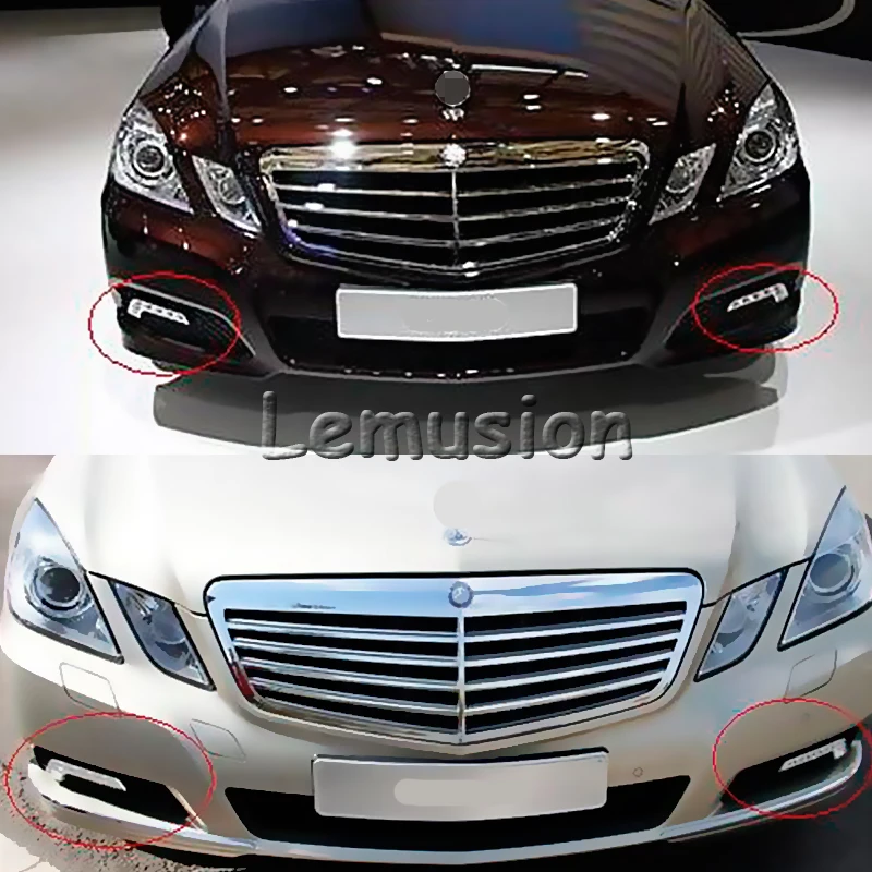 Автомобильный Стайлинг 1 пара светодиодный DRL противотуманный фонарь дневные