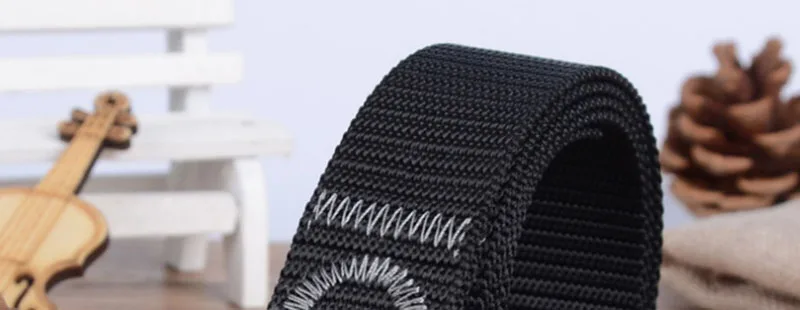 CUKUP унисекс дизайнерские качественные уличные износостойкие нейлоновые ремни утолщенная пластиковая пряжка мужские повседневные аксессуары ремень CBCK067