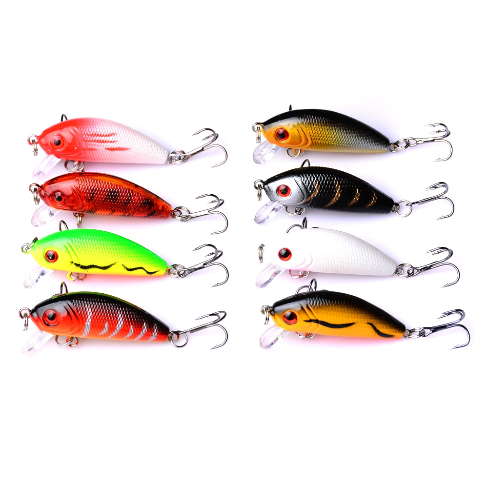 

3.5g 5cm 1pcs Minnow Lure Sea Fishing Tackle Fishing Kit Hard Bait Jig Wobbler Plastic Lure Fishery Feeder Fishing Lure