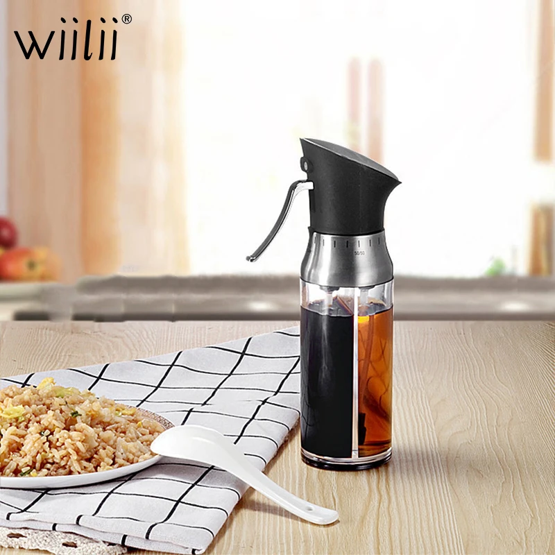 WIILII ABS бутылки-распылители для масла уксуса распыления тумана приготовления пищи