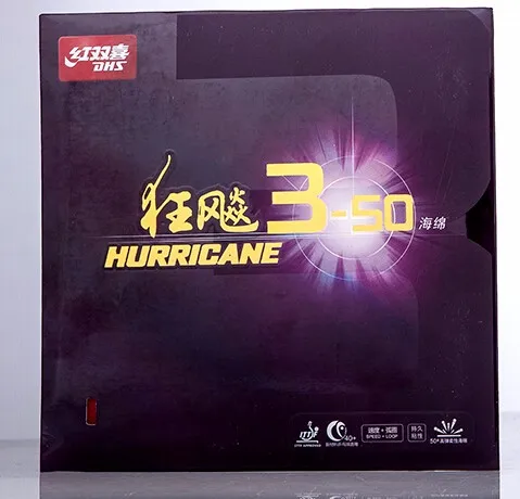 DHS Hurricane 8 H8 3 50 350 skyline 60 360 резина для настольного тенниса с губкой торта|Ракетки