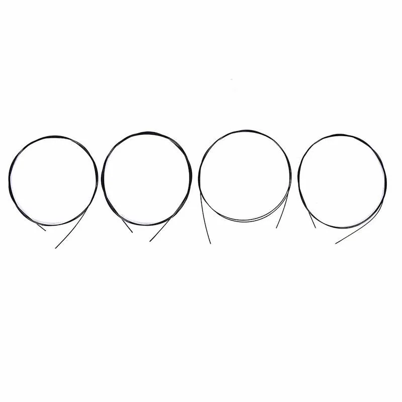 4 шт Черный Струны для укулеле нейлон или чистый Алиса Профессиональный Бел