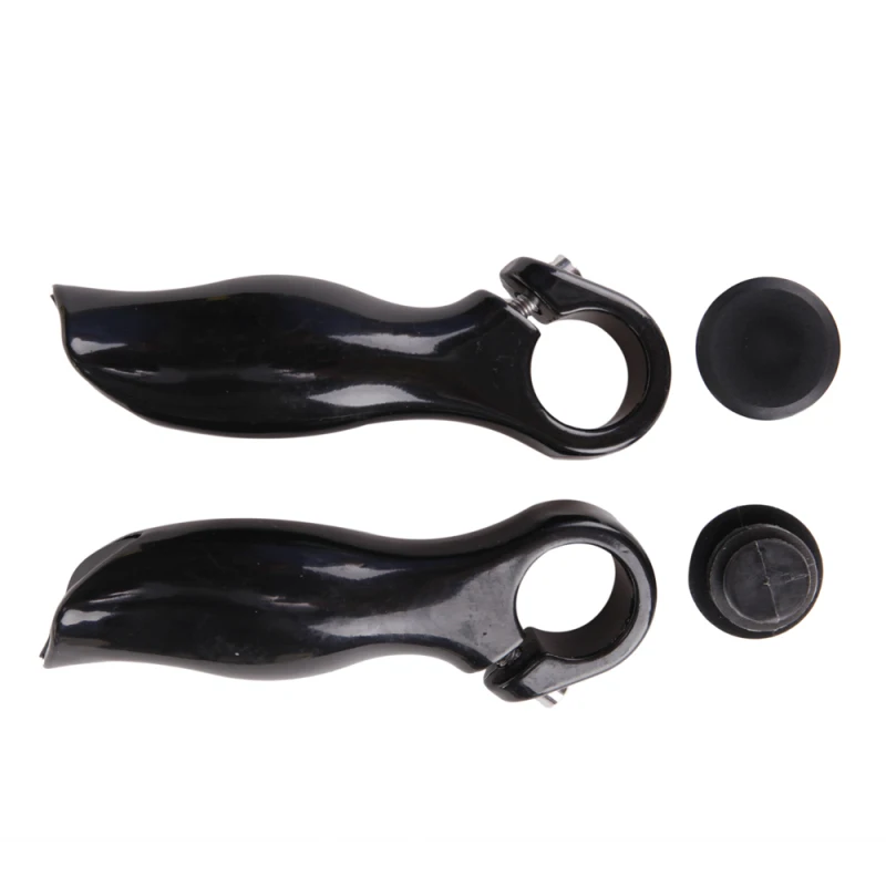 

Black Colour Streamline Pattern Bicycle Rest Handlebars 22.2mm*10cm Bike Small Auxiliary Handlebar SCS002