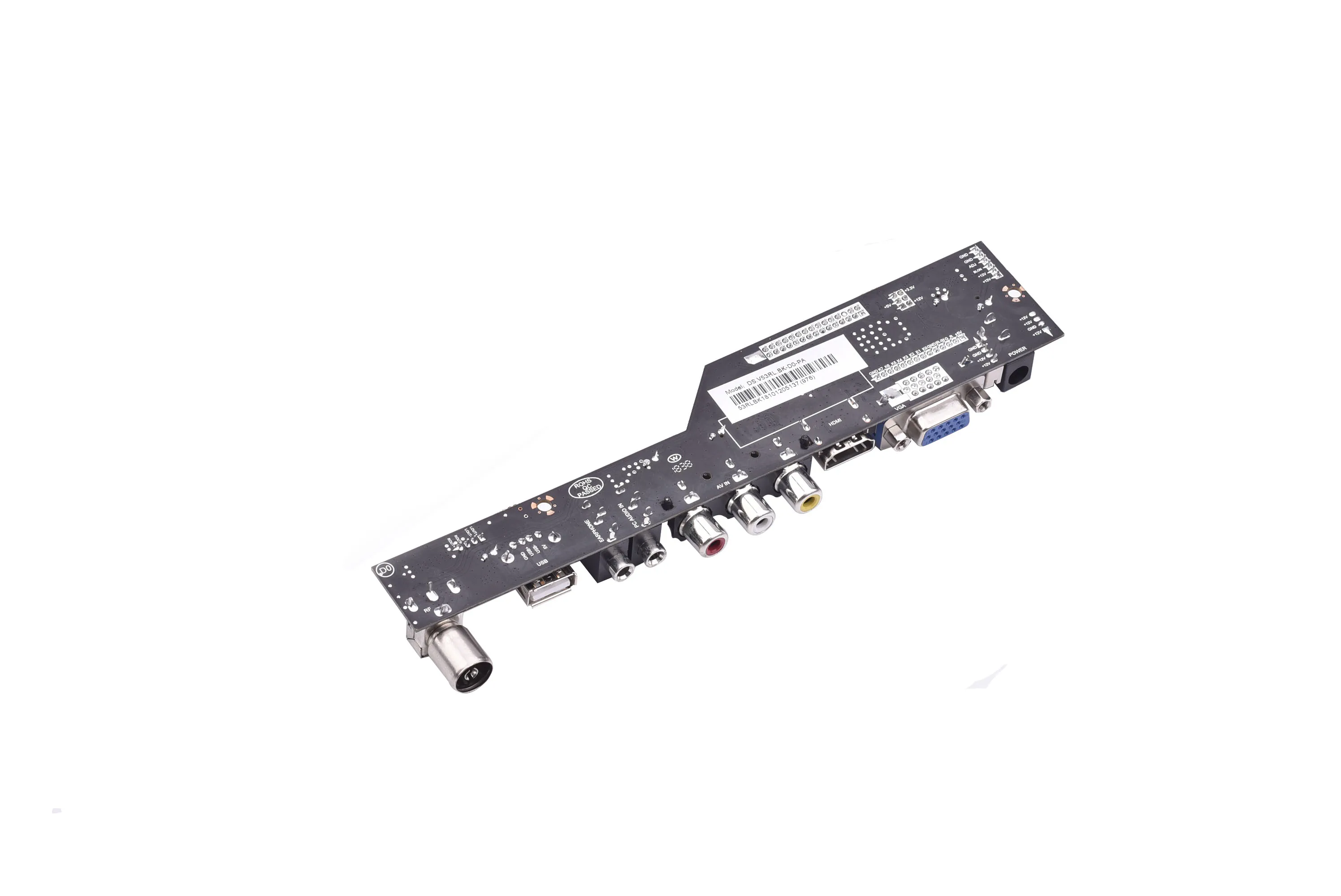 V53 Универсальный ТВ lcd плата управления 10-42 дюймов lvds драйвер платы ТВ VGA AV HDMI USB DS. V53RL. BK
