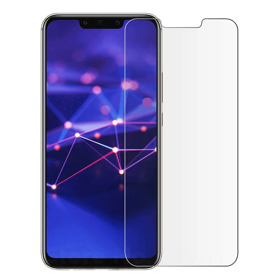 100 шт 2.5D Закаленное стекло для мобильного телефона huawei P20 Pro Защита экрана для Honor 10 9 8 8X P10 Plus стеклянная пленка защита от царапин