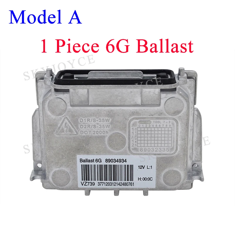 SKYJOYCE 89034934 6G Ballast D1S HID Control Unit Original Replacement For C5 Q7 ballast 4L0907391 LIGHT CONTROL | Автомобили и