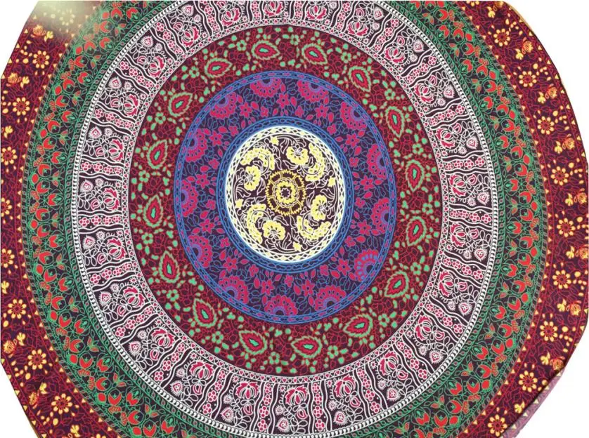 2018 супер мягкий теплый круглый пляжный бассейн домашнее полотенце для душа