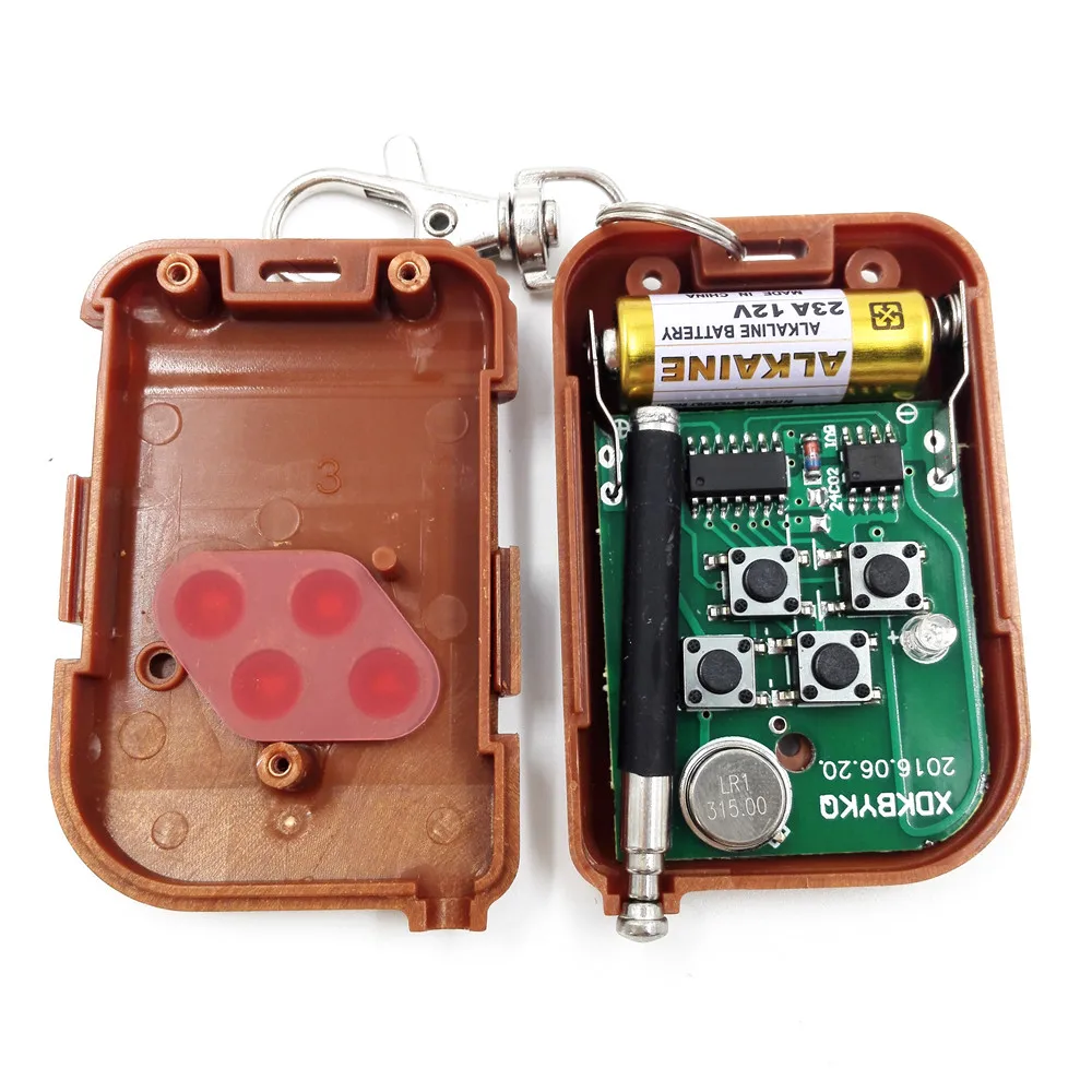 5 шт./лот Новый фиксированный код 315 МГц беспроводной автоматический пульт