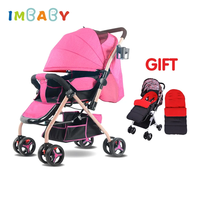IMBABY складная детская коляска с теплый чехол для ног зимы красивый пейзаж детей в