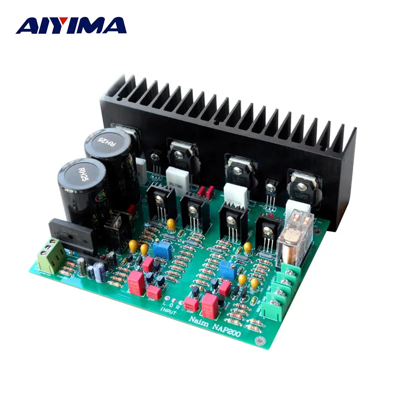 AIYIMA усилители аудио Плата Amplificador DIY наборы NAP 200 линия усилитель мощности платы запасные части DIY для домашнего кинотеатра