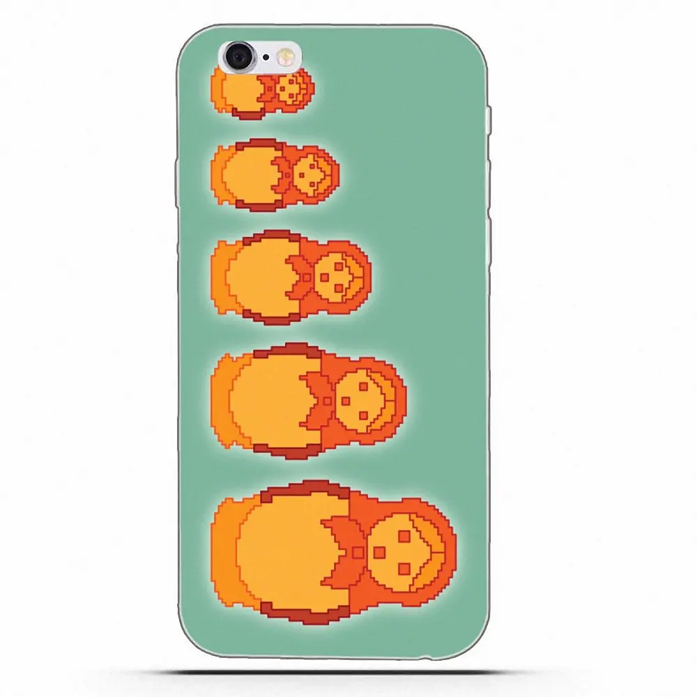 Для Apple iPhone X 4 4S 5 5C 5S SE 6 6S 7 8 Plus Мягкий протектор прекрасный мультфильм русские