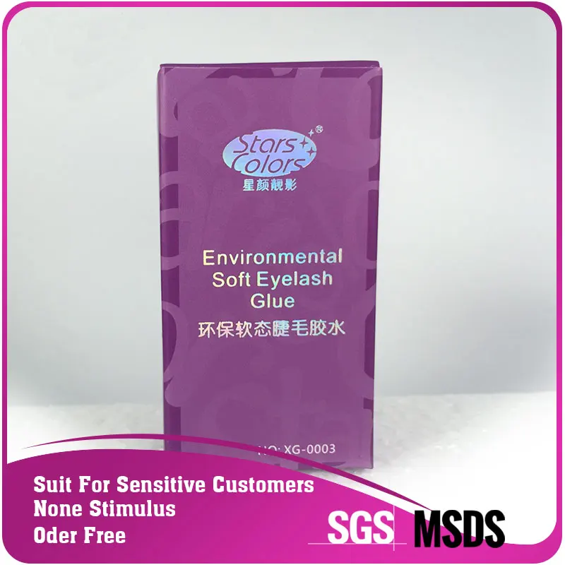 Безвкусный без стимуляции клея для ресниц черный накладной клей наращивания