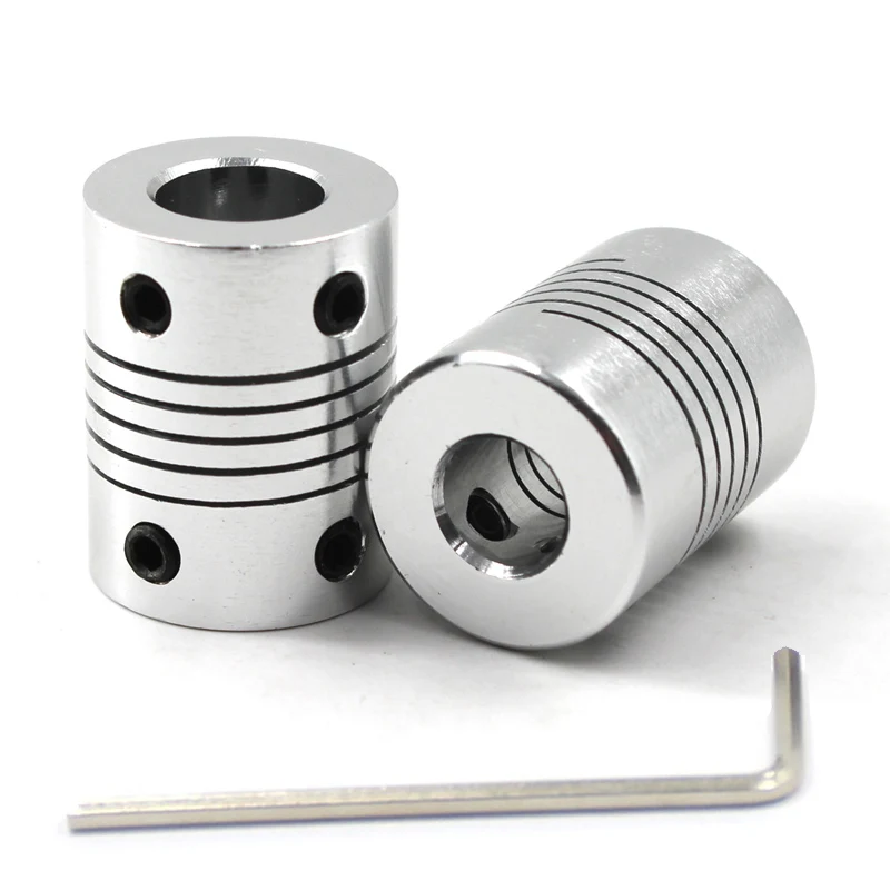 10CPS Beam Coupling Flexible Shaft Coupler 5/6/8/10/6.35mm(Wrench Included) | Обустройство дома
