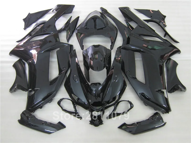 Комплект пластиковых обтекателей для мотоцикла Kawasaki Ninja ZX6R 07 08 белый комплект
