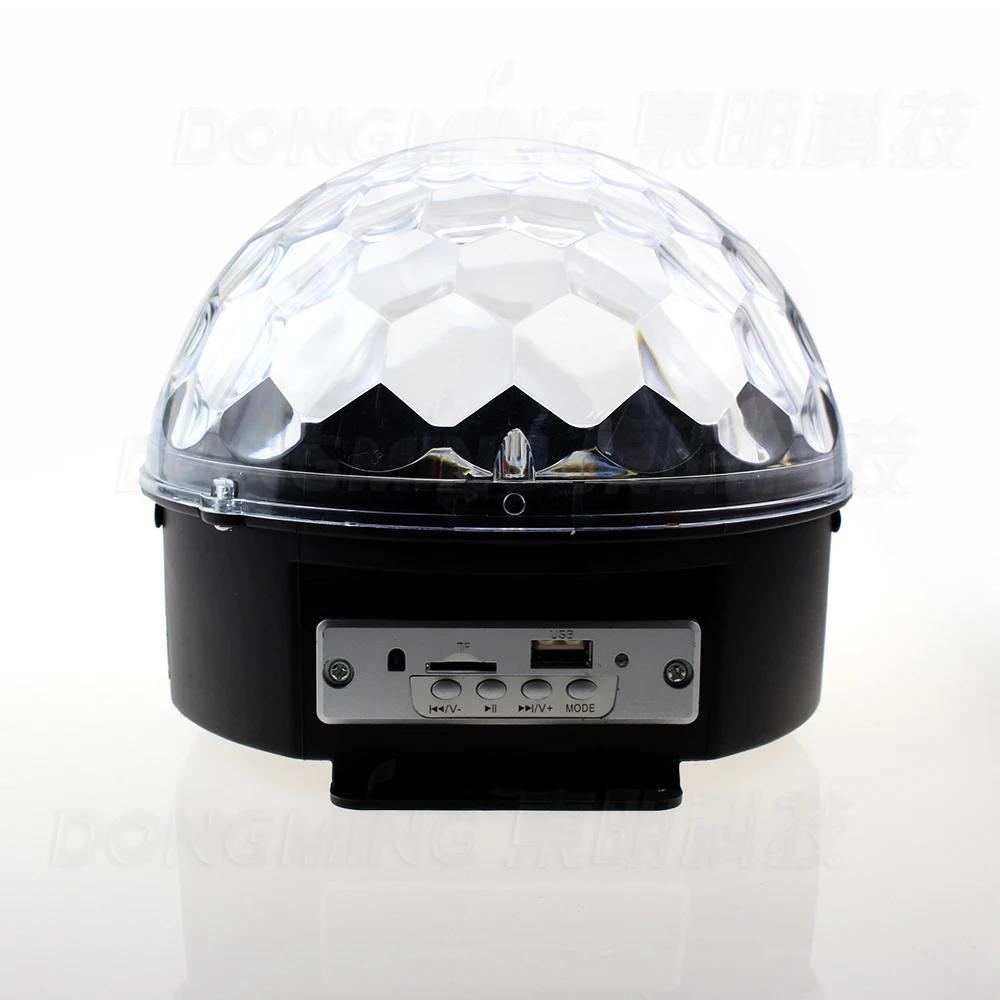 Музыкальный Хрустальный волшебный RGB светодиодный сценический свет для вечерние